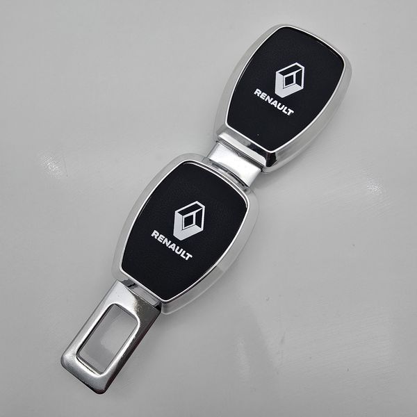 Заглушка переходник ремня безопасности с логотипом Renault 1 шт 1760 фото