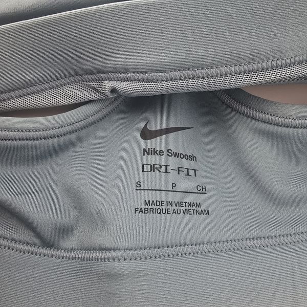 Женский спортивный топ Nike Swoosh DX6822-006 голубой с поддержкой S DX6822-006S фото
