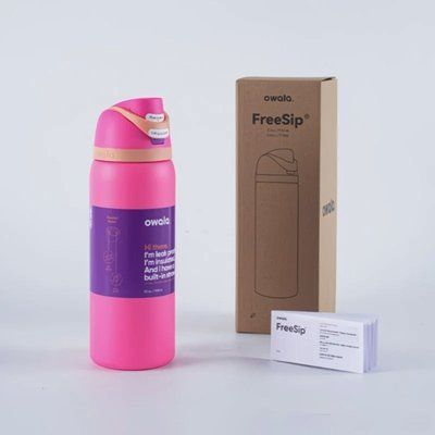 Бутылочка термос Owala FreeSip Dreamy 945 мл из нержавеющей стали, спортивная с трубочкой 1628 фото