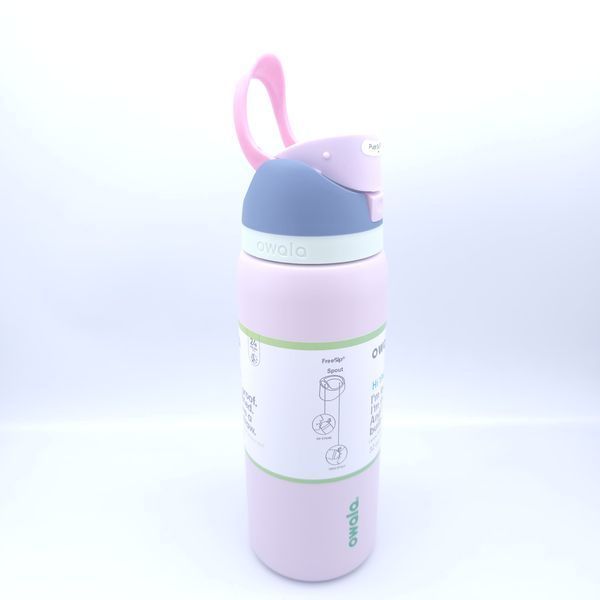 Бутылочка термос Owala FreeSip Iced Breeze 945 мл из нержавеющей стали, спортивная с трубочкой 1626 фото