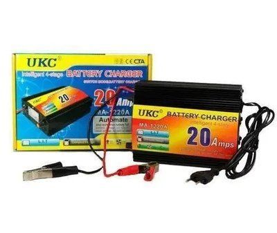 Зарядное устройство для аккумулятора UKC Battery Charger 20A MA 1220A black sp54545 фото