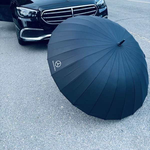 Зонт Mercedes-Benz Автоматический Деревянная ручка 24 спиц  1740 фото