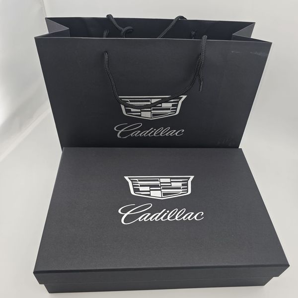 Подарочный набор Cadillac термос и зонт в подарочной коробке 1736 фото