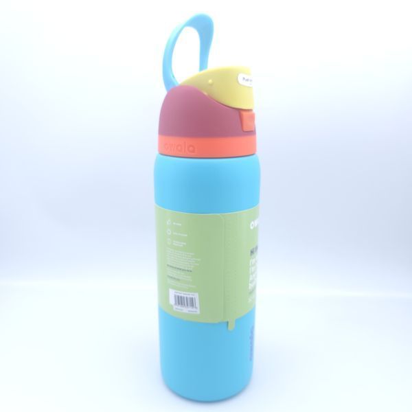 Пляшка термос Owala FreeSip Tropical Color 945 мл з нержавіючої сталі, спортивна з трубочкою 1618 фото