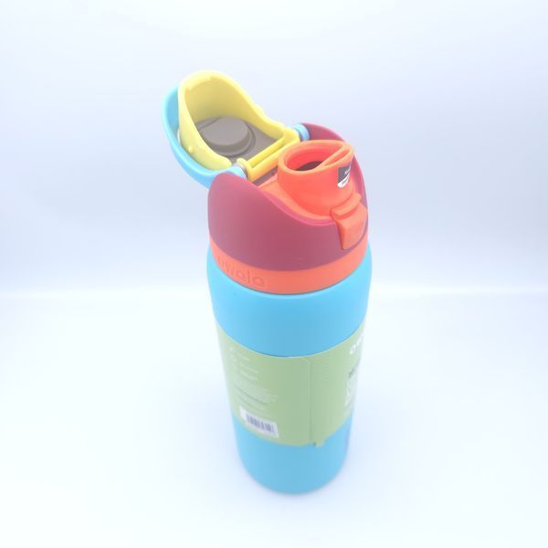 Пляшка термос Owala FreeSip Tropical Color 710 мл з нержавіючої сталі, спортивна з трубочкою 1794 фото