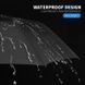 Зонт автоматический Infiniti чёрный &ndash; полный автомат, ветрозащитная конструкция, водонепроницаемая ткань 1039 фото 12