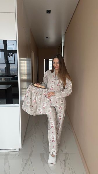 Піжама жіноча "Магія Різдва" з попліну COSY, 3-ка "Магія Різдва" S 3970807 фото