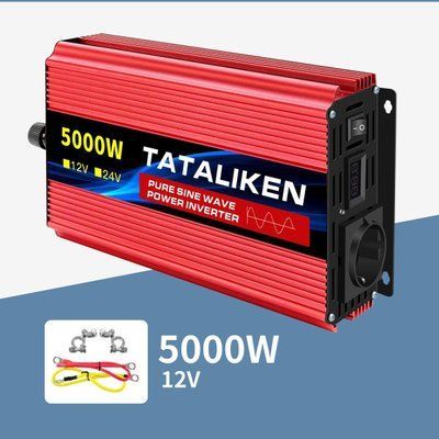 Инвертор преобразователь напряжения TATALIKEN 5000W 12V &rarr; 220V, чистая синусоида (Pure Sine Wave) 1752 фото