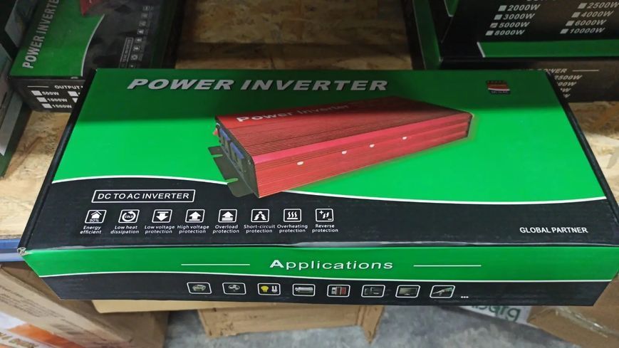 Преобразователь напряжения, инвертор 5000W inverter 12V-220V 852363800 фото