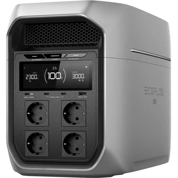 Зарядная станция EcoFlow DELTA 3 Max Plus 2048Wh 3000W (EU) 1804 фото