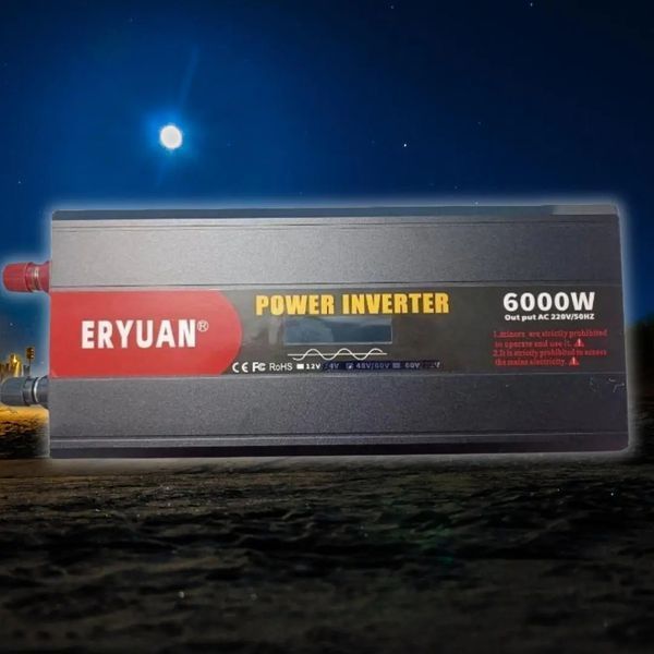 Перетворювач напруги Eryuan 6000W Найвища потужність для ваших енергетичних потреб M16199 фото