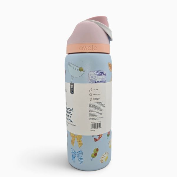 Термобутылка Owala FreeSip French Picnic Blue 945 мл (Special Edition) 1775 фото