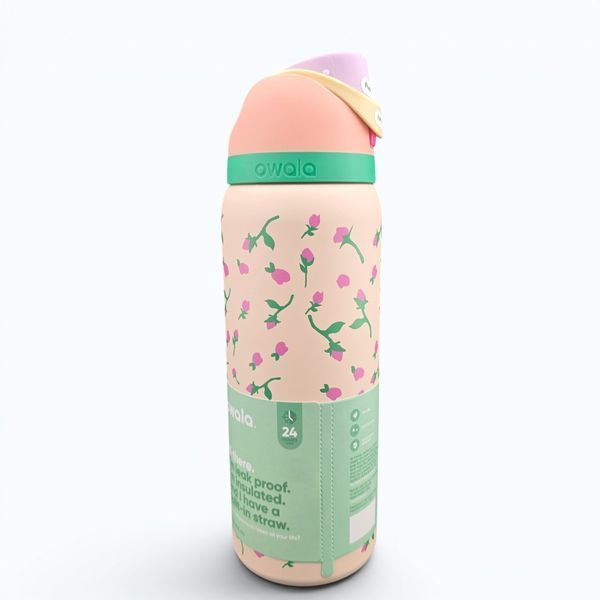Термобутылка Owala FreeSip Floral Print 945 мл (Special Edition) 1812 фото