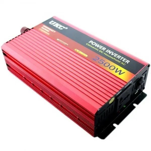 Преобразователь авто (инвертор) UKC 12V-220V AR 2500W sp4521044 фото