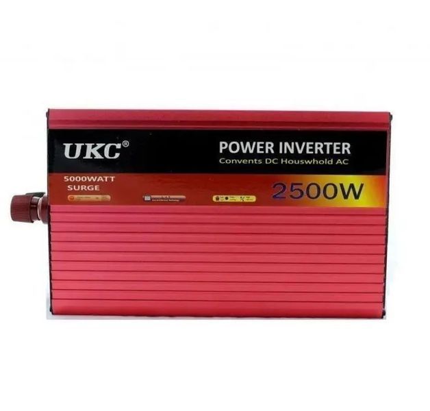 Преобразователь авто (инвертор) UKC 12V-220V AR 2500W sp4521044 фото