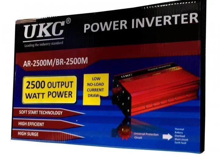 Преобразователь авто (инвертор) UKC 12V-220V AR 2500W sp4521044 фото