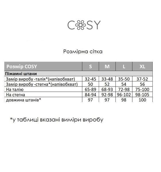 Жіночий Піжамний комплект COSY у клітинку жовто/сірий штани+футболка S 567997 фото