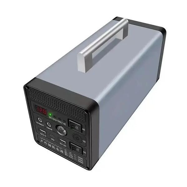 Інвертор акумуляторний 12,8V/50Ah/600W Портативна електростанція 600Вт, 144000мАч MU541201 фото