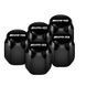 Металлические колпачки на ниппель с логотипом Mercedes-AMG чёрные 5 шт 1705 фото 1