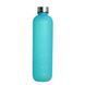 Пляшка для води Refill 1000 мл з тритану бірюзова з сріблястою кришкою 5050 фото 1