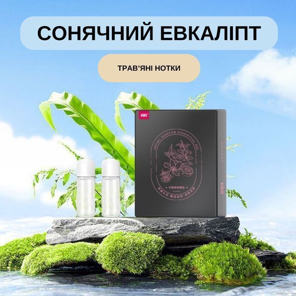 Эфирное масло Солнечный Эвкалипт травяные нотки для ароматизатора IAA 4 флакона С214 фото