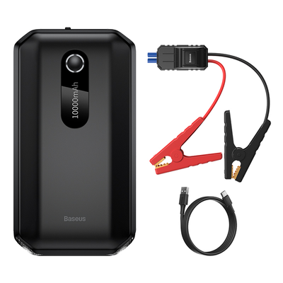 Автомобильное пусковое устройство (бустер) 10000mAh 1000A Baseus BS-CH001 Super Energy Air Car Jump Starter 9007 фото