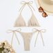 Женский купальник бежевый однотонный Rinabe Bikini Set M 32 фото 3