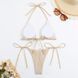Женский купальник бежевый однотонный Rinabe Bikini Set M 32 фото 5