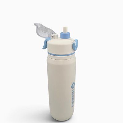 Термобутылка HEOSCU IceMist HSC-GJ-001 800 мл с распылителем водяного тумана голубая 1833 фото