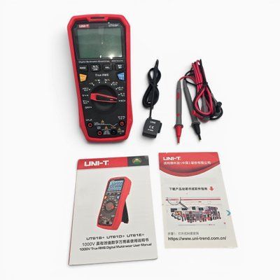 Цифровой мультиметр UNI-T UT61B+ True RMS 1000 В 10 А 6000 отсчетов с NCV и USB 1787 фото