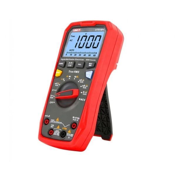 Цифровой мультиметр UNI-T UT61B+ True RMS 1000 В 10 А 6000 отсчетов с NCV и USB 1787 фото