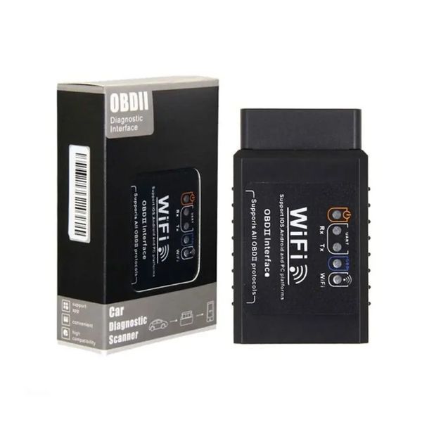 Сканер для диагностики автомобиля OBD2 ELM327 WI-FI 2714-400 фото