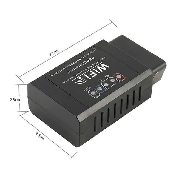 Сканер для диагностики автомобиля OBD2 ELM327 WI-FI 2714-400 фото